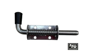 Bullone a molla 10 mm in acciaio inox per rimorchio, box cavalli, camion, capannone, cancello, barche - Foto 1 di 6