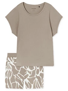 Schiesser Damen Shorty Modern Nightwear Schlafanzug kurz Nachtwäsche - Bild 1 von 15