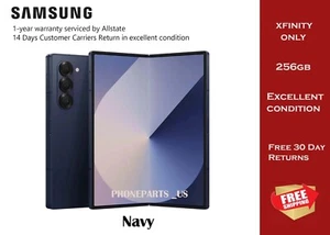 Samsung Galaxy Z Fold 6 256GB SM-F956U Xfinity Only / Navy - Excellent Condition - Picture 1 of 7