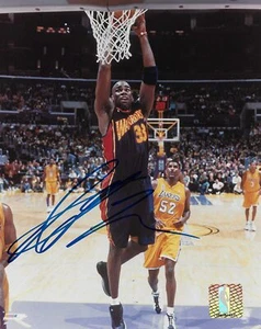 Antawn Jamison Golden State Warriors signed basketball 8x10 photo COA - Picture 1 of 1