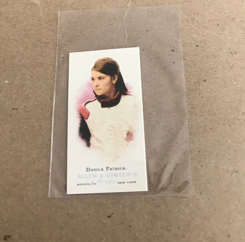2006 Topps Allen Ginter  #305   DANICA PATRICK   Mini   ROOKIE CARD - Image 1 of 2