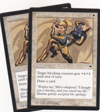 2 x Gallantry instant from Tempest (MTG)