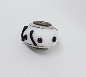 Charms Amore&Baci Silver 925 And Murano Glass Compatible Pandora Embrace - Bild 1 von 2