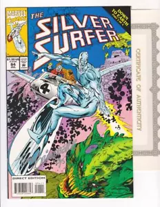 SILVER SURFFER 94, CASI NUEVO - FIRMADO POR TOM GRINDBERG AUTENTICIDAD (ENVÍO GRATUITO) * - Imagen 1 de 1