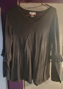 Style & Co Grey Sweater 1X - Picture 1 of 5
