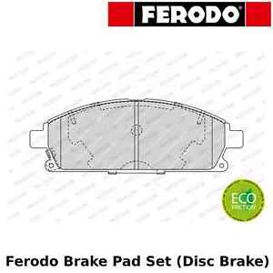 Ferodo Brake Pad Set - Front - fits Infiti Q45, QX4, Nissan Pathfinder, Serena