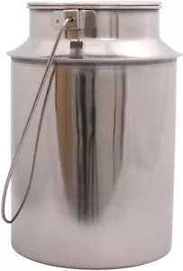 Dairy jar transport jar milk jug jug jug 6 liter stainless steel sausage soup - Picture 1 of 1