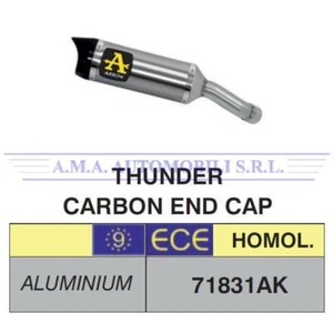Terminale Street Thunder alluminio fondello carby Yamaha YZF R3 2015 2016 2017 - Foto 1 di 4