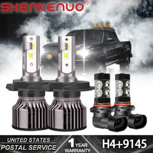 Faros LED para Toyota Tacoma 2005-2011 haz alto bajo + luces antiniebla bombillas 6000 k - Imagen 1 de 13