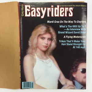 Vtg July 1980 EASYRIDERS Motorcycle Magazine, w/ DAVID MANN Centerfold - Picture 1 of 9