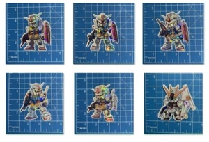 Adesivo olografico Gundam Mecha.Auto/laptop/scatole.Impermeabile/Adesivo. - Foto 1 di 8