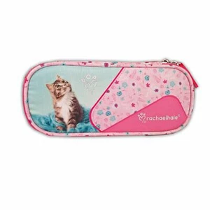 Astuccio Ovale per Scuola Elementare Una Cerniera Rachaelhale - Gatto - Picture 1 of 1