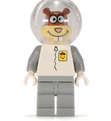 Lego Sandy Cheeks 3831 Light Bluish Gray Legs SpongeBob SquarePants Minifigure - Image 1 of 2