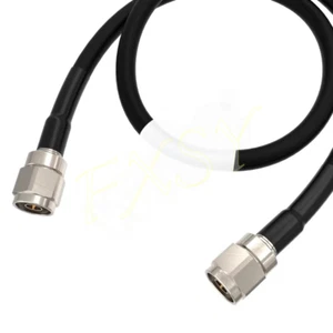 N Złącza wtykowe Mikrofalowy kabel koncentryczny Zespół Wymiana koncentrycznego LMR-400 razy - Zdjęcie 1 z 10