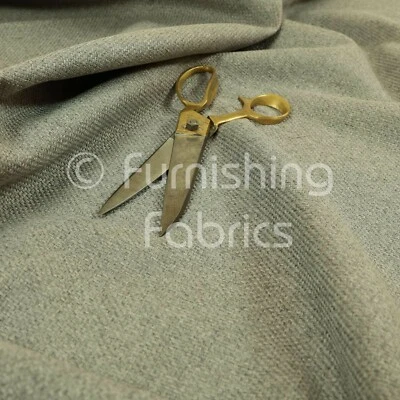 Tela de mobiliario cortina de terciopelo suave texturizado tejido para cesta en plata Foto 1 de 4