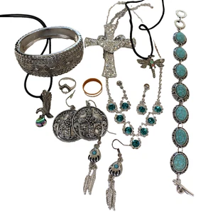 Großhandel Posten Schmuck Sortiment 10 Teile, Vielfalt - Bild 1 von 11