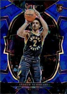 2022-23 Panini Select Blue Cracked Ice Prizm #77 - Andrew Nembhard Rookie - Picture 1 of 2