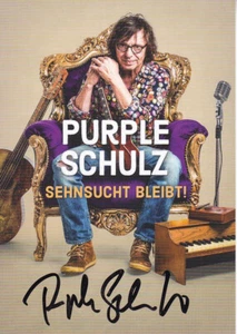 Purple Schulz - dt. Popsänger, Original-Autogramm! - Picture 1 of 1