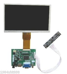 8" 8 inch TFT LCD Display Module HDM +VGA+2AV Driver Board for Raspberry Pi - Picture 1 of 8