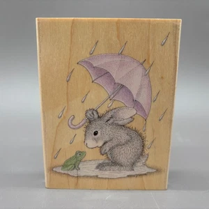 Stampabilities Casa Ratón Sello de Goma Charco Diversión Hop It Bunny Paraguas Rana 06 - Imagen 1 de 7