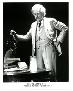 Mark Twain Tonight Hal Holbrook - Picture 1 of 2