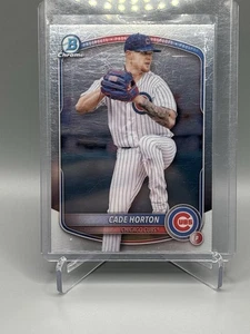 2025 Bowman Chrome Cade Horton RC #BCP-10 Cubs Rookie - Picture 1 of 2