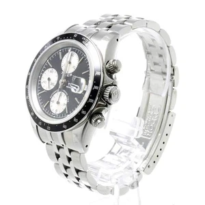 TUDOR 79260P CHRONO TIME MEN'S WRISTWATCH DATE BLACK AUTOMATIC ROUND FACE - Picture 1 of 6