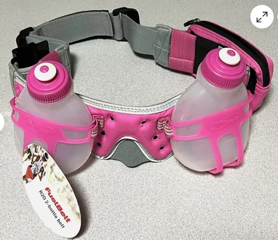 Cinturón de hidratación FuelBelt R2O 2 botellas venganza correr/triatlón - multicolor Foto 1 de 4