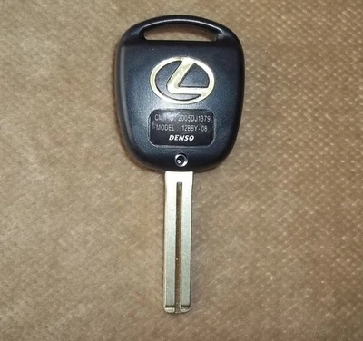 Denso Lexus Three Hole Uncut Key Less Transponder 2005DJ1379 12BBY-08 - Image 1 of 4