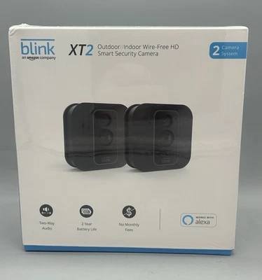 Blink XT2 Security Cameras System - 2 Cameras & Sync Module - Sealed - Image 1 of 4
