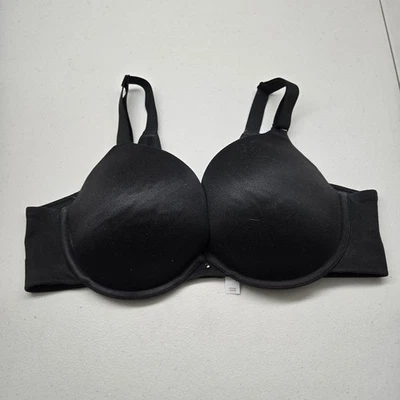 Sujetador Cacique Mujer 40D Negro Boost Plunge Con Aros Correas Ajustables Foto 1 de 4