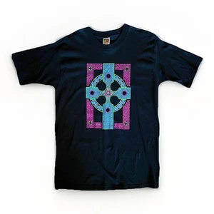 Vintage Fashion Victim Courtney Davis Celtic Neon 90s Supreme Shirt XL Pop Art - Bild 1 von 12