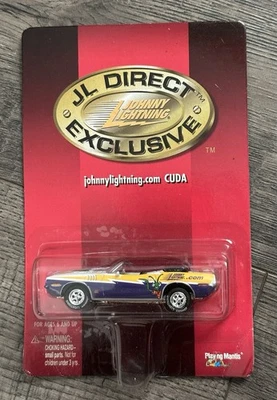 Johnny Lightning JL Direct Exclusive 1971 Plymouth Cuda 1:64 Diecast Foto 1 de 4