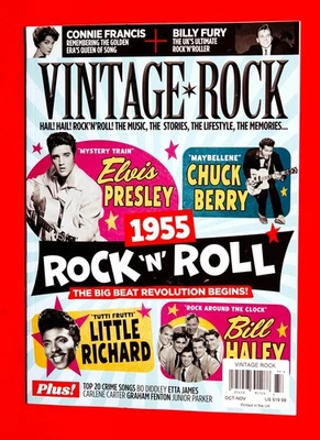 UK - Vintage Rock Magazine # 77 Oct Nov 2025 Elvis Presley Chuck Berry 1955 ROCK - Image 1 of 4