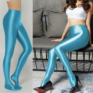 Medias brillantes opacas satinadas brillantes ajustadas AMORESY para mujer - Imagen 1 de 114