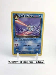 Tarjeta Pokémon Dark Golduck 37/82 1ª Edición Team Rocket Casi Nueva Como Nueva No Holo - Imagen 1 de 7