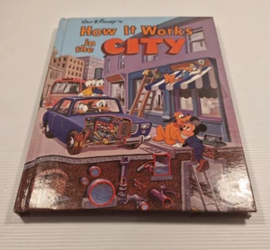 How It Works in the City By Walt Disney Company Hardcover 1980 Vintage - Picture 1 of 15