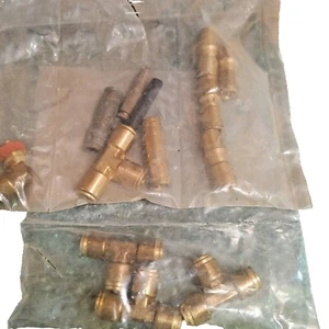 Arizona Mist 11 Piece 3/8" Push to Connect Fittings Unions Brass Tee Systems - Picture 1 of 4