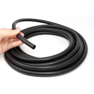 Φ 2mm-8mm Fluorine Rubber Hose Fuel Tube - High Temperature Oil Resistant Black - Picture 1 of 8