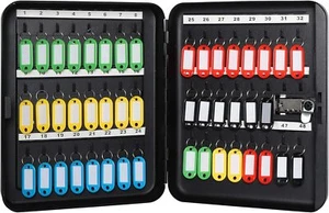 Key Cabinet Wall Mount,Locking Key Organizer,Key Storage Lock Box with Code,Key - Picture 1 of 7