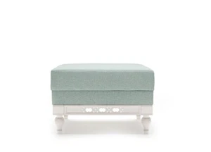 Klassischer Hocker Retro Rustikal Fußhocker Ottomane Sitzbank Bank Neu Flp3a - Bild 1 von 9