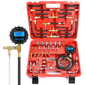 Kit de probador de presión de inyección de combustible digital - Medidor de presión de combustible 0-300 PSI - Imagen 1 de 8