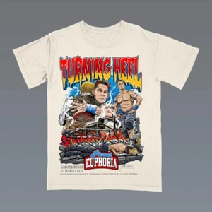 Turning Heel John Cena Planet Euphoria Shirt, Wrestling Graphic Wwe Fan Tee - Picture 1 of 3