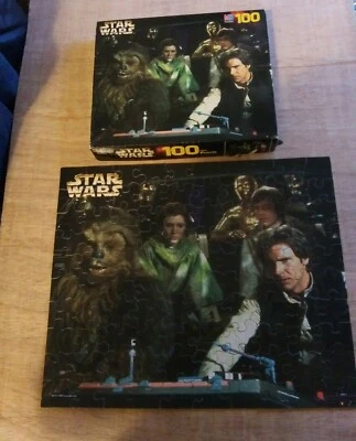 Rompecabezas de colección Star Wars Return of Jedi 100 piezas 100% completo   Foto 1 de 4