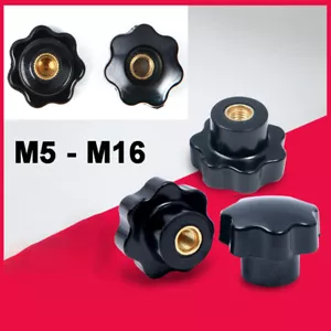 Sterngriff Sternmutter Klemmmutter Sternschraube Flügelmutter M5 M6 M8 M10 - M16 - Bild 1 von 27