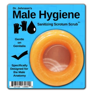 Jabón genital suave exfoliante higiénico masculino - Weener Kleener - divertido - Imagen 1 de 4