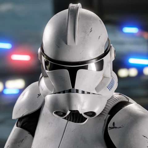 Star Wars III RotS Custom 3.75 Clone Trooper Phase II Head for Hasbro VC269 Cover