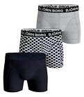 Bjorn Borg Men's Boxer Shorts 3 Pack ~ Essential black