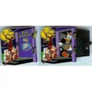 Disney Pin 79811 Disney Vacation Club Halloween 2010 Chip Dale LE Donald HTF LE - Picture 1 of 3