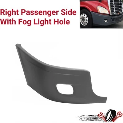 Fit For 2008-2017 Freightliner Cascadia Front RH Passenger Side Bumper End Cover - Image 1 of 4